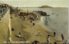 Eversfield-Place-beach-in-1908.